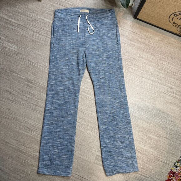 Imogene + Willie Lounge Blue Drawstring Pants - Picture 1 of 9